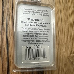 Thompson Center Arms Co No 9071 Loading Tip Cleaning Jag New