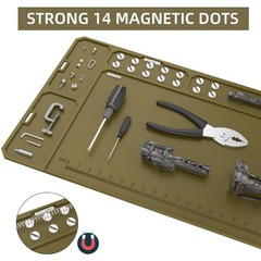 Extra Large Gun Cleaning Mat 48″x16″ – Magnetic, Anti-Slip Rubber, Repair Mat fo
