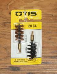 Otis 20 Gauge 2 Pack – Bronze & Nylon Brush – New – USA