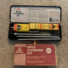 Vintage Outers Rifle Cleaning Kit No 477 w/outer box Cal 22