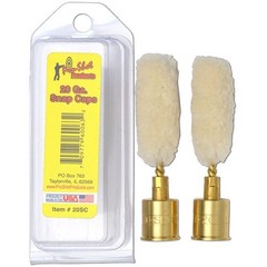 Pro-Shot Shotgun Wool Mop Brass Snap Caps – 20 ga