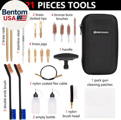 Universal Handgun Cleaning Kit .22,.357,.38,9Mm,.45 Caliber Pistol Cleaning Kit