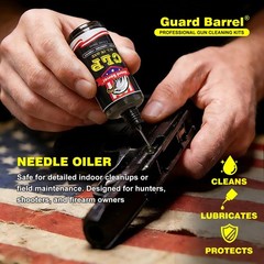 Gun Cleaning Kit for .22 .223Cal .22LR, 5.56 kit with 30ml Gun…