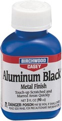 3oz Aluminum Black Metal Finish | Scratch Restore Fast Dry Birchwood Casey