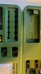 Universal Gun Cleaning Kit Hunting Rifle Handgun in Hard Plastic Case