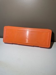 Vintage Hoppe’s Gun Cleaning Kit – ORIGINAL ALL Everything Included Orange