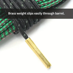 2 BORE ROPES Reusable Gun Barrel Cleaning Snakes 22 223 556 30 308 30-06 300 303