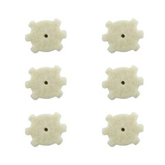 Tipfun .223/5.56 .300BLk Wool Star Chamber Cleaning Pads with Rod Fitting…