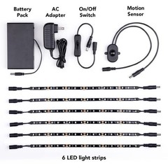 Storage Solutions Light Kits (Light Kit, Hook and Loop)