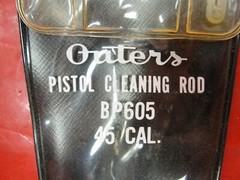 Vintage Outers .30 Cal. Rifle Cleaning Kit No. P-477 & Pistol Kit BP 605 45 Cal.
