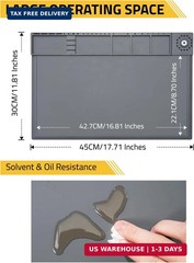 CVLIFE Gun Cleaning Kit for 9mm .223/5.56mm .38 .357 12GA, Gun Cleaning Mat with