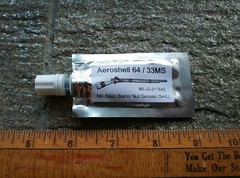Aeroshell 33MS / 64 Mil-Spec Barrel Nut Thread Grease MIL-G-21164D 5ml Pouch