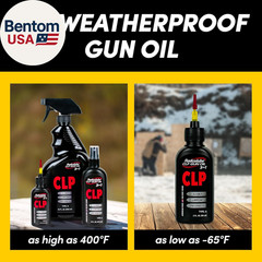– 3-In-1 CLP Gun Oil, Lubricates & Preserves All Types of Firearms, Military-Gra