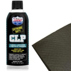 Lucas Oil CLP Gun Cleaner Extreme Duty CLP 11oz Aerosol Can with Cleaning Pads