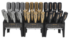 Wheeler 4002882 Hex Torx Screwdriver Set 30 Pc Benchtop Organizer Steel Black