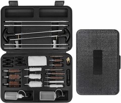 Universal Gun Cleaning Kit for Rifle Pistol Shotgun .17 – .45 Cal. Most Caliber
