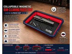 MidwayUSA Collapsible Magnetic Gun Cleaning Parts Tray 3-Piece Set
