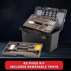 Allen Company Universal Gun Cleaning Kit and Tool Box – Rifle, Shotgun, and