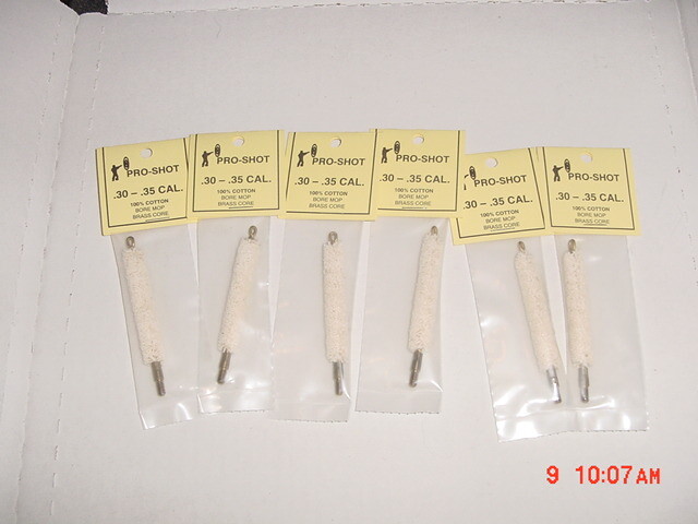 Pro-Shot .30-.35 Cal. Mop – MP3035 – lot of 6 – NEW!