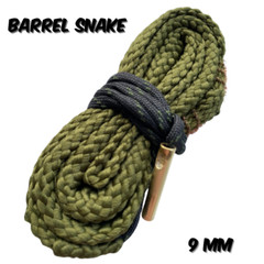 9MM Caliber Barrel Cleaning Snake Gun Bore Cleaning Kit Pistol Firearm Fast Ship