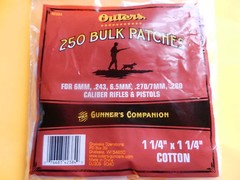 Outers Bulk Cotton Patches; 250 Patches; 1.25″ x 1.25″; Various; 42384
