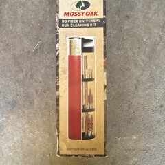 Mossy Oak 90 Piece Universal Gun Cleaning Kit Brass Portable Case 6435