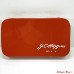 J.C. Higgins Stock Finish Kit # 2118 Sears Roebuck & Co Vintage Tin Case Only