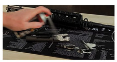 Pistol Gun Cleaning Mat