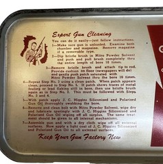 Vintage J.C. Higgins Gun Cleaning Kit No. 2145 Sears Roebuck Complete with Oil