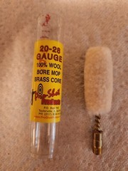 Pro shot 20-28 gauge wool mop