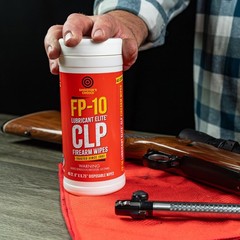 Firearm Cleaning Wipes, CLP Gun Maintenance, 40 Count, Quick-Dry & Lubricating
