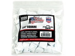 Pro-Shot Gun Cleaning Patches 17 to 22 Caliber Square Cotton 1000PK