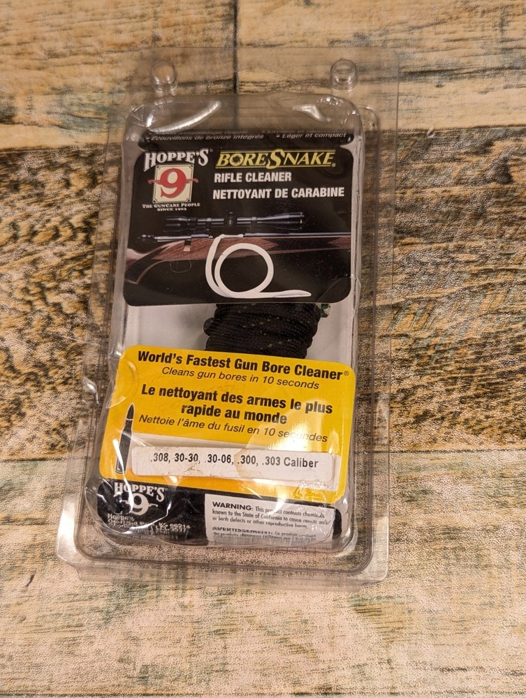 308 .308 7.62 30-06 300 Caliber Rifle Gun Hoppe’s Bore Snake Cleaner #24015