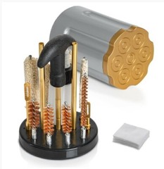 Wild Shot Pistol Cleaning Kit, 22cal .357cal .40cal .45cal 9mm Cylinder Shape