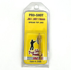 Pro-Shot Benchrest Brush & Spear Tip Jag Set For .38 / .357 Cal. Pistol