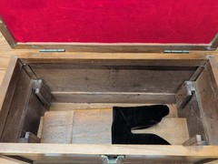 Handmade Wood Gun Cleaning Kit Box For Rifles Handguns Shotguns