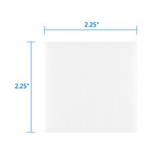 2 1/4″ Square Gun Cleaning Patches with a Carton Box for .357/.38 Cal/9MM/10MM