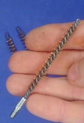 22 Caliber Bronze Bore Brush for Rifles – #8-32 NOS – Each