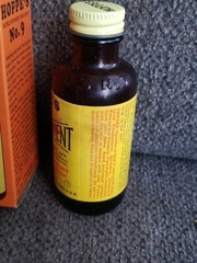 Vintage HOPPE’S No.9 Powder Solvent Gun Rifle Cleaning Oil 2oz 40% full