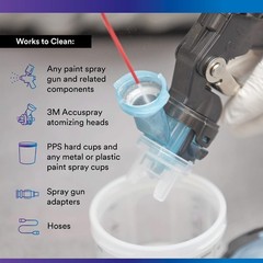 3M Power Spray Cleaner 18.5 Oz Pack of 6 Heavy Duty Cleaning Spray NEW