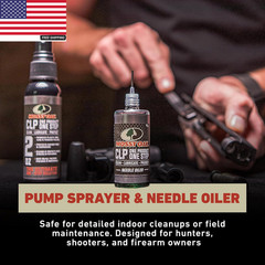 Mossy Oak CLP Gun Cleaning Oil | All-In-One Cleaner, Lubricant & Protectant | On