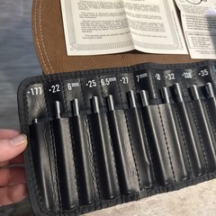 Vintage Tasco Shot Saver #30/35E Bore Sight Collimator Set With Box