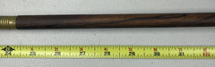Vintage Wood & Brass 3 Piece Shotgun Cleaning Rod With Soft Tip
