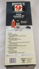 Hoppes .40 Caliber 10mm Pistol Cleaning Kit Gun Cleaner Rod Brush Patches PC040