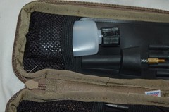 USGI OTIS IMOD CLEANING KIT IN COYOTE MOLLE POUCH NO MULTI TOOL READ DESCRIPTION