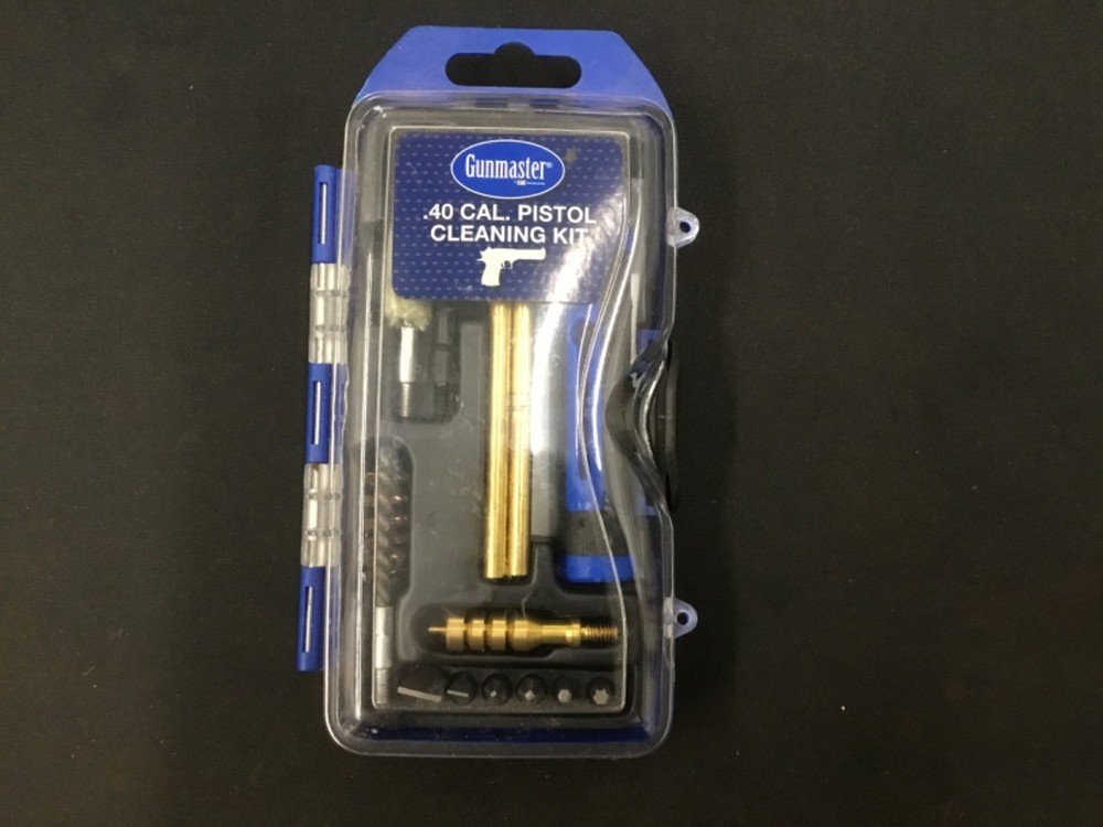 pistol cleaning kit 40 cal