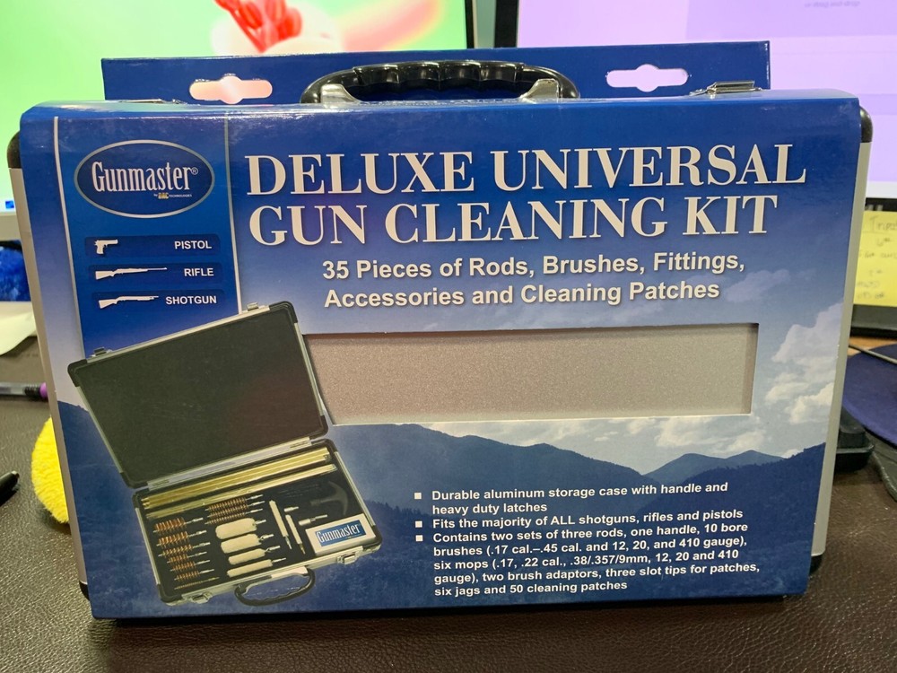 Gunmaster Deluxe Universal 35 pc. Gun Cleaning Kit