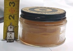 Vtg MARBLE’S SATCHI-PATCHES Jar And Patches 884 F/ The Marble’s Arms Corp. U.S.A