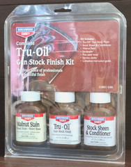 Birchwood Casey Complete Tru-Oil Gun Stock Finishing Kit Set of 3 # 23801 GSK