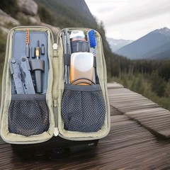 Gerber Tactical Military Gun Cleaning Kit Coyote MOLLE Case,Multitool–Never Used